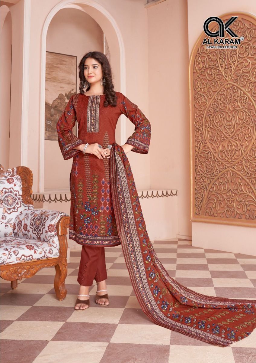 AL KARAM JASMINE VOL 03 KARACHI SUITS IN INDIA