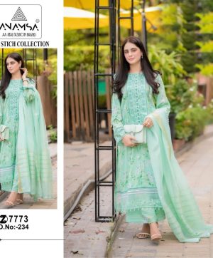 ANAMSA 234 SALWAR SUITS MANUFACTURER