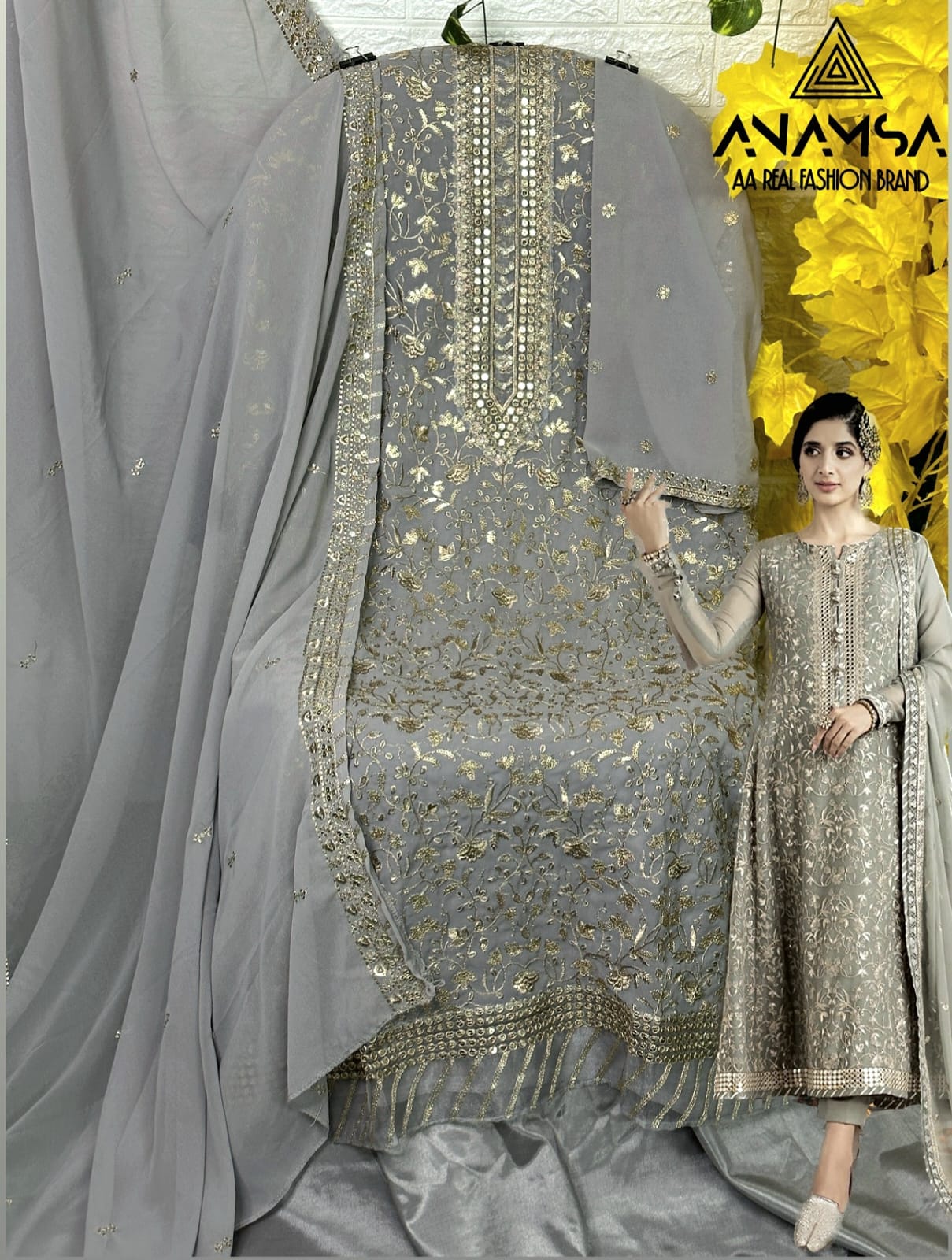 ANAMSA 259 SALWAR SUITS WHOLESALE