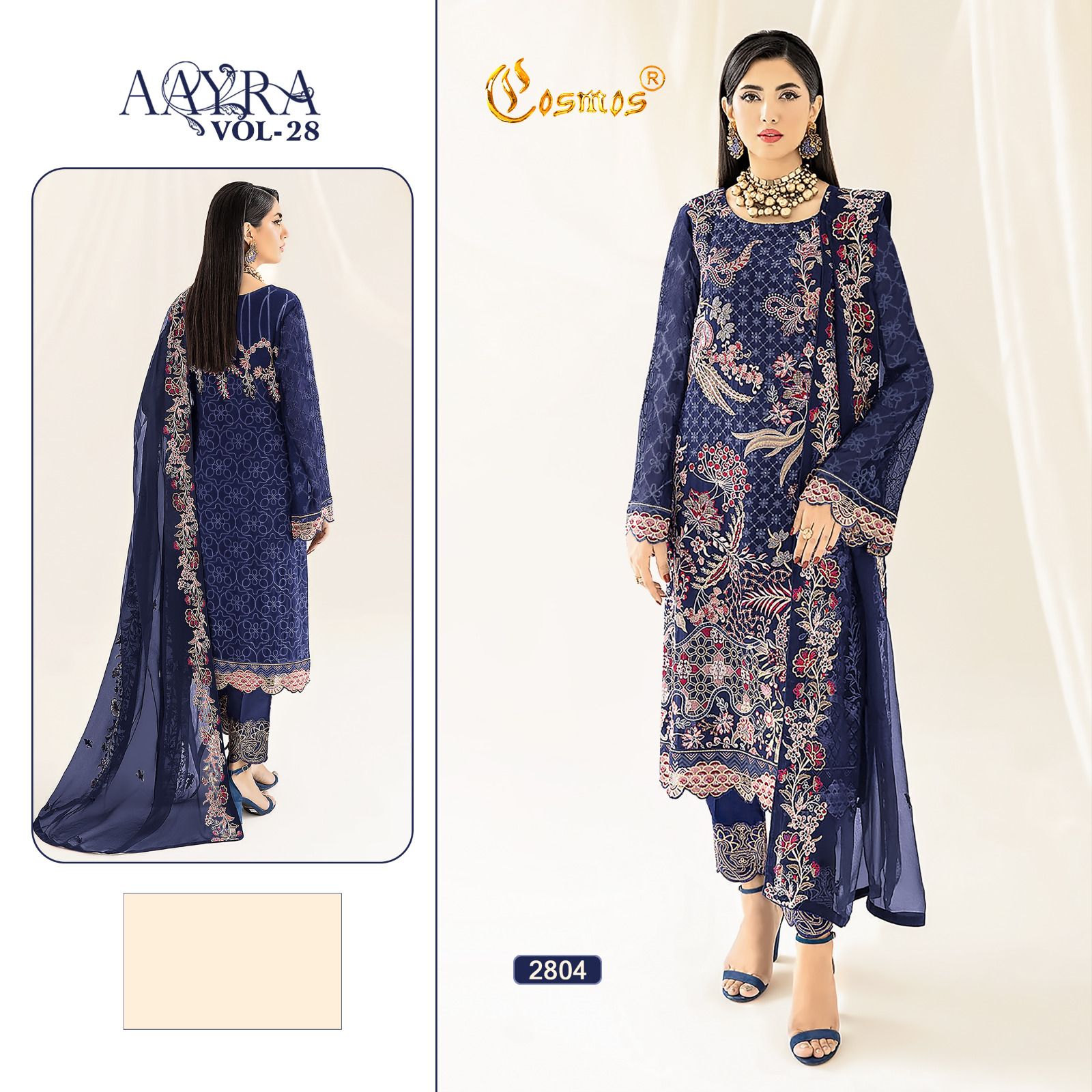 COSMOS 2801 TO 2805 AAYRA VOL 28 SALWAR SUITS