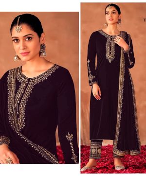 DEEPSY SUITS 32214 A VELVET 23 SALWAR SUITS