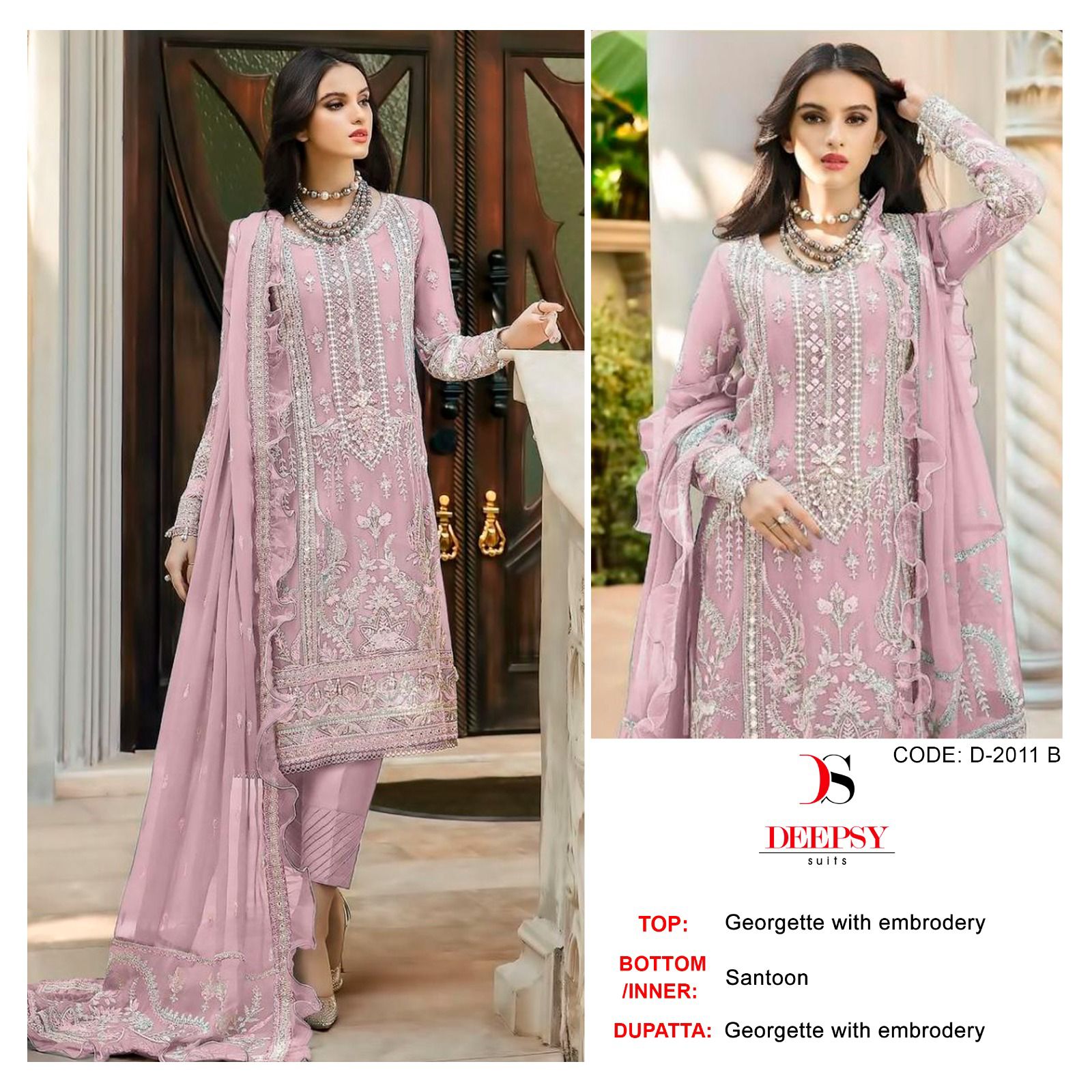 DEEPSY SUITS D 2011 A TO D SALWAR SUITS IN INDIA