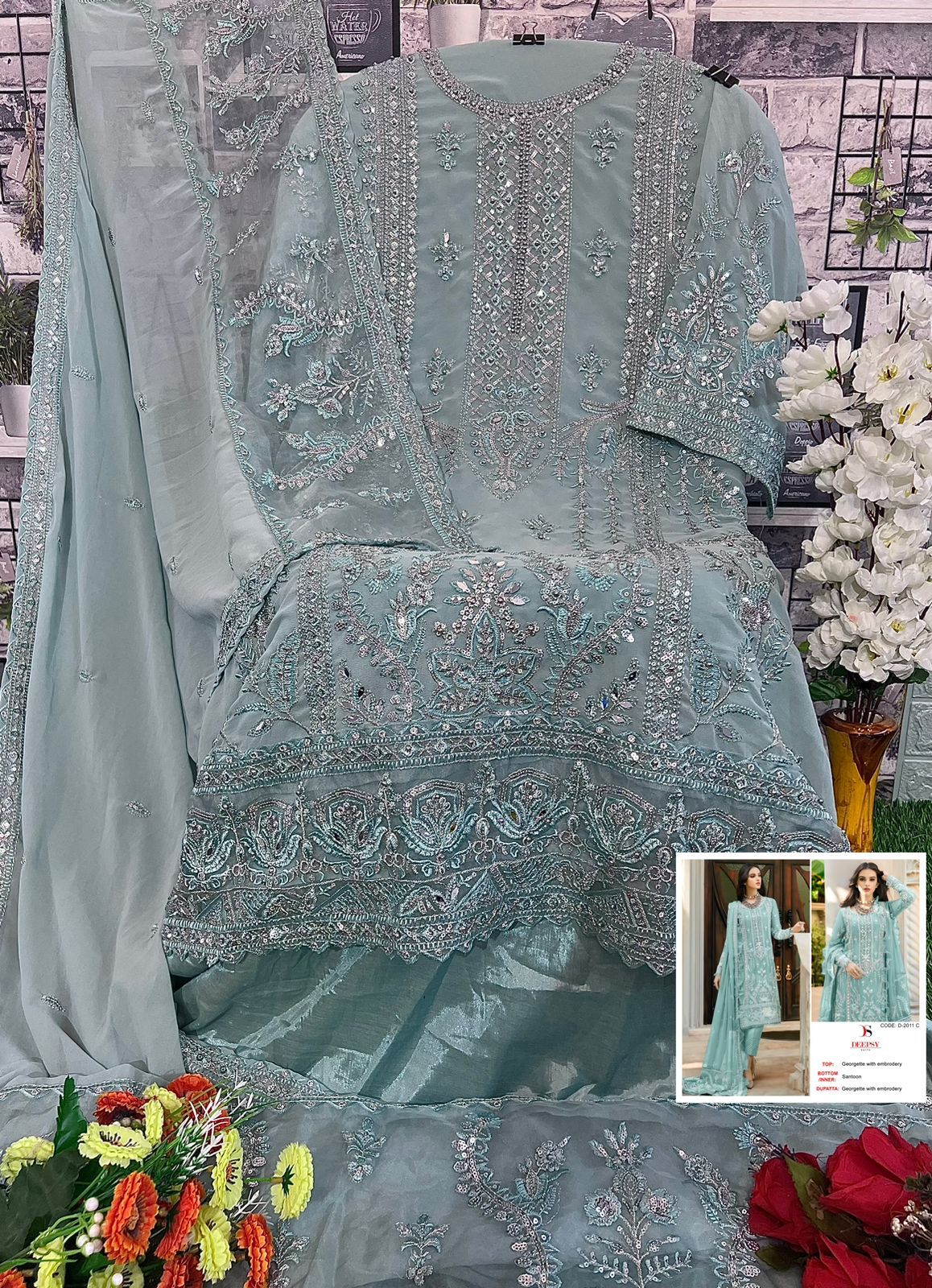 DEEPSY SUITS D 2011 A TO D SALWAR SUITS IN INDIA