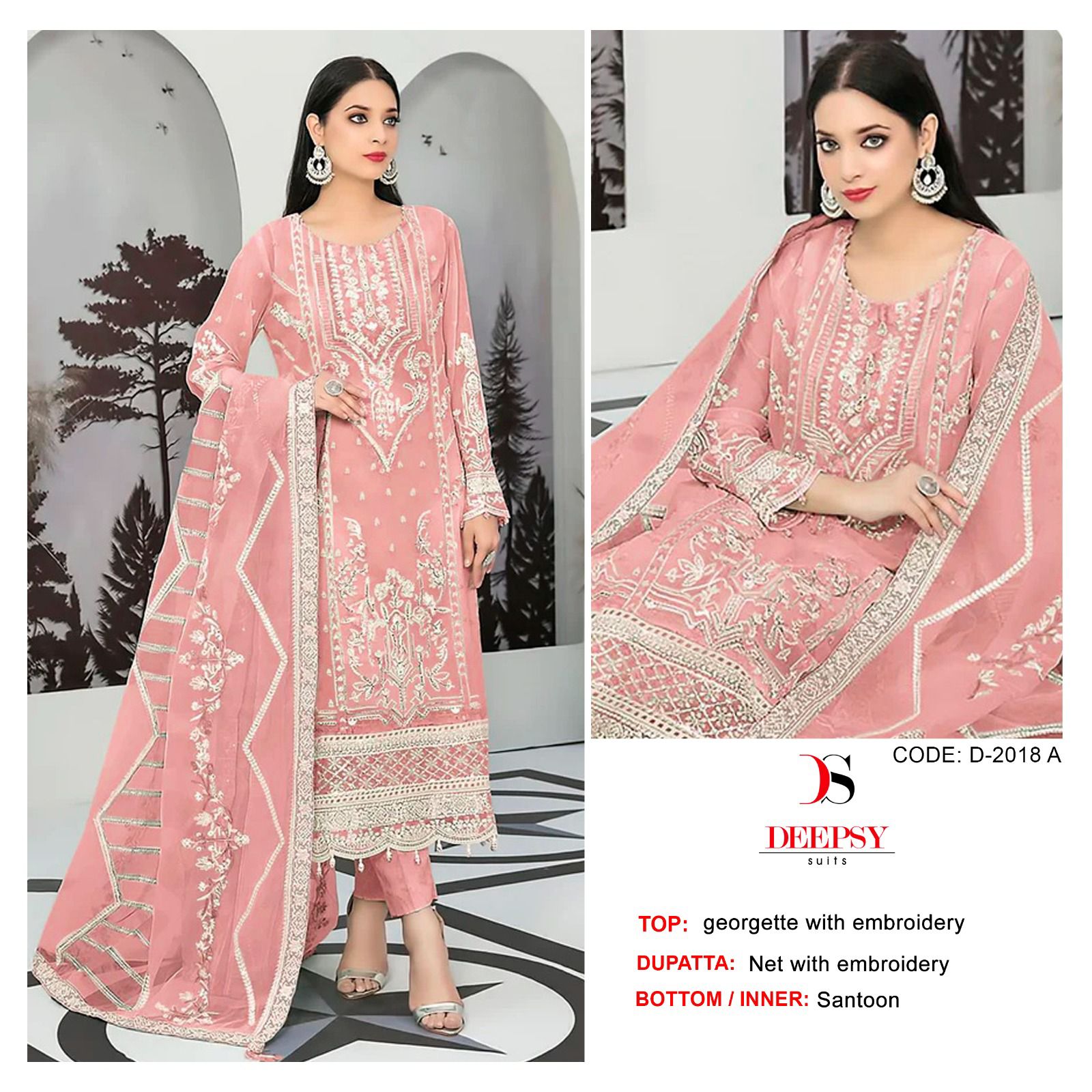 DEEPSY SUITS D 2018 A TO D SALWAR SUITS