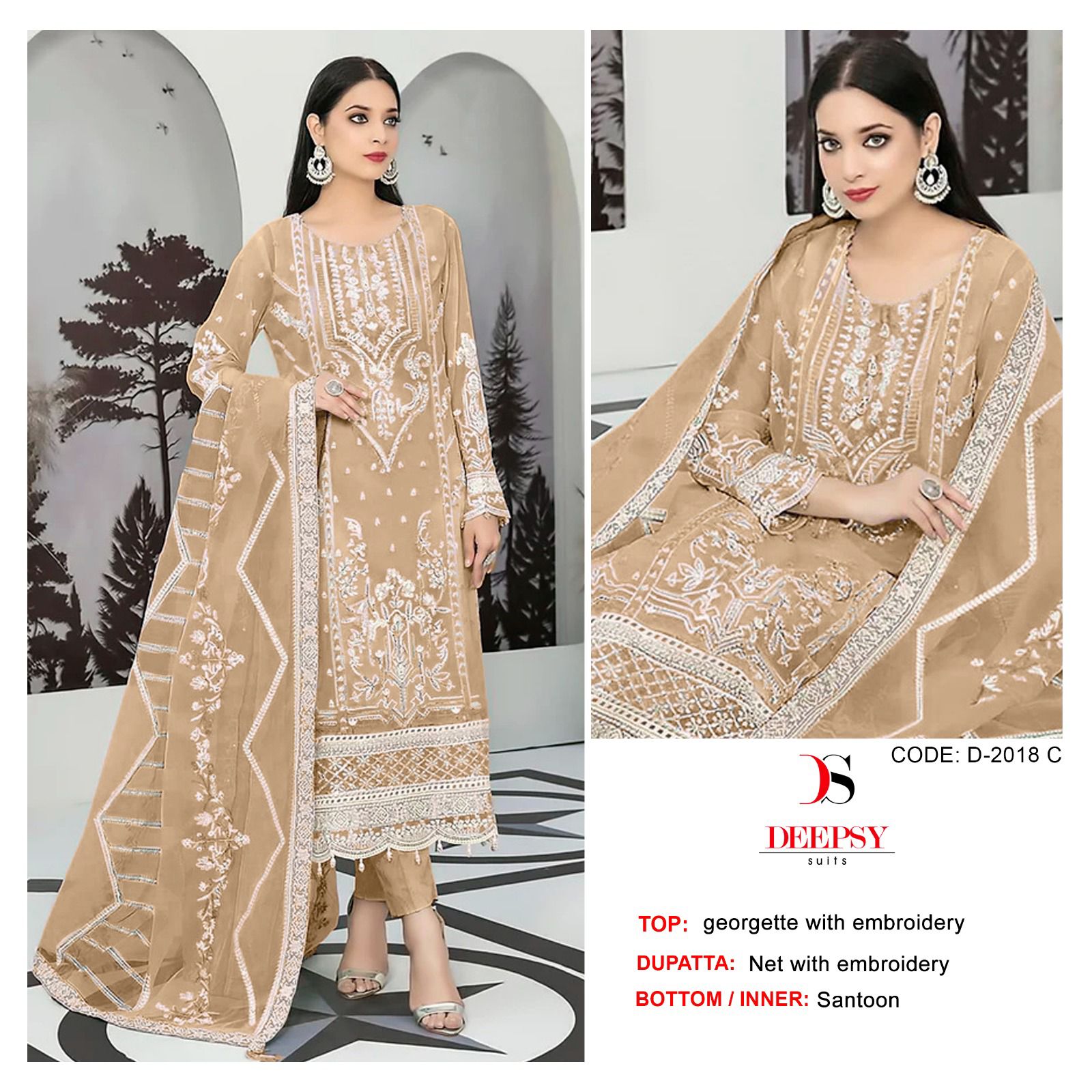 DEEPSY SUITS D 2018 A TO D SALWAR SUITS