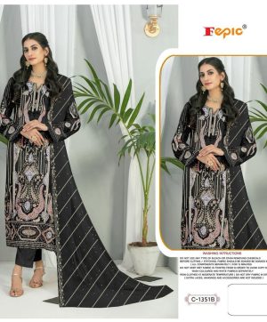 FEPIC C 1351 B ROSEMEEN SALWAR SUITS WHOLESALE