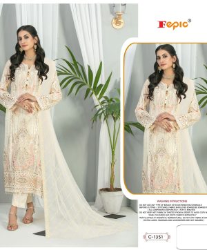 FEPIC C 1351 ROSEMEEN SALWAR SUITS WHOLESALE