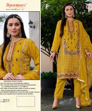 FEPIC C 1670 A ROSEMEEN PAKISTANI SUITS