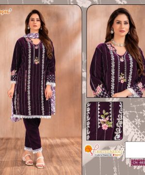 FEPIC CN 883 B CRAFTED NEEDLE READYMADE SALWAR SUITS