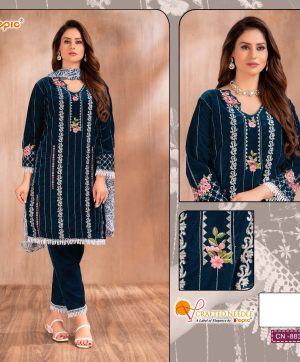 FEPIC CN 883 CRAFTED NEEDLE READYMADE SALWAR SUITS