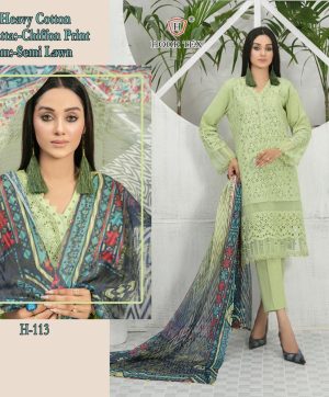 HOOR TEX H 113 PAKISTANI SUITS MANUFACTURER