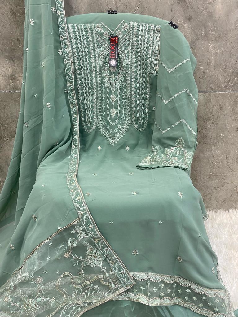 HOOR TEX H 170 A TO D SALWAR SUITS WHOLESALE