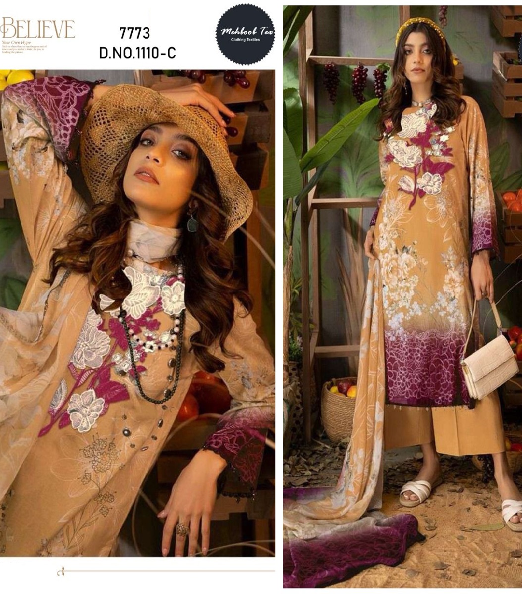 MEHBOOB TEX 1110 C ADAN LIBAS SALWAR SUITS