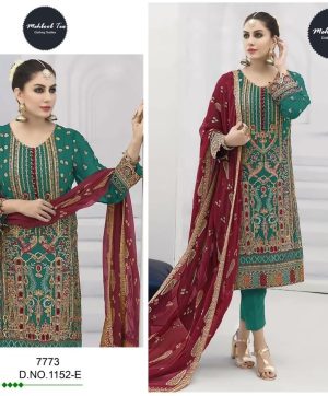 MEHBOOB TEX 1152 E PAKISTANI SUITS IN INDIA