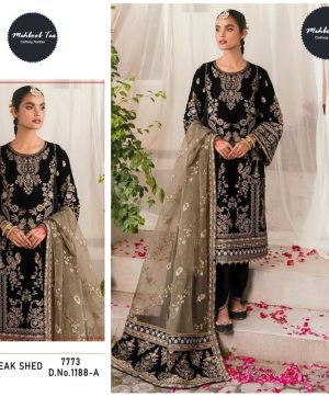 MEHBOOB TEX 1188 A VELVET PAKISTANI SUITS