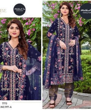 MEHBOOB TEX 1197 A VELVET SALWAR SUITS