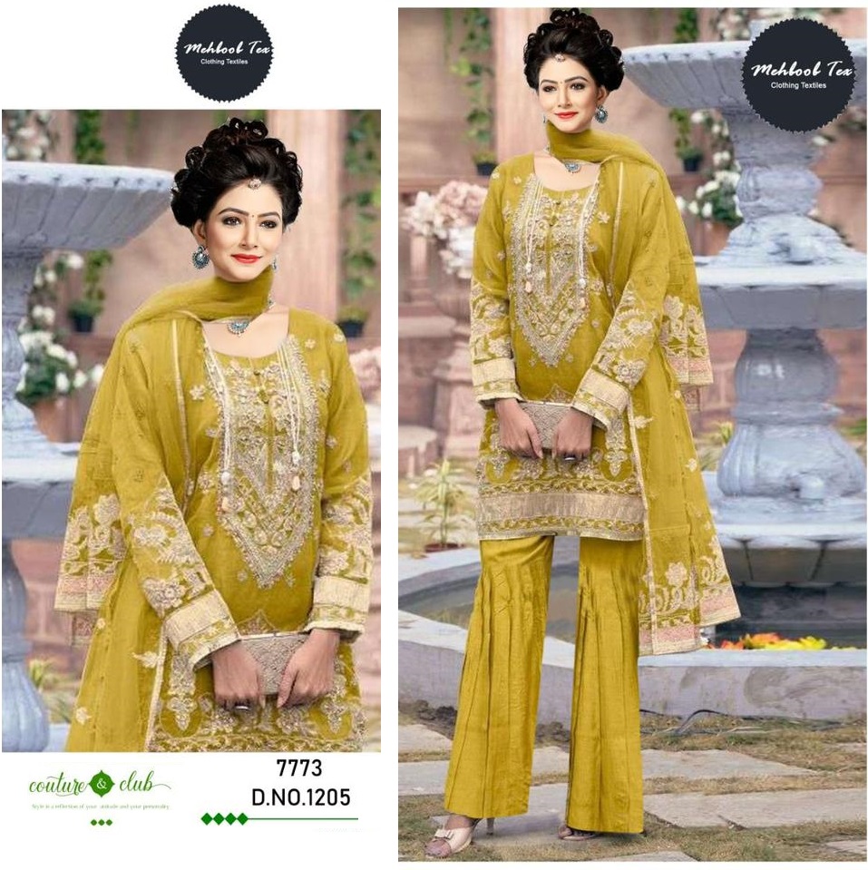 MEHBOOB TEX 1205 PAKISTANI SUITS IN INDIA