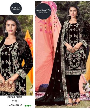 MEHBOOB TEX 1220 A VELVET PAKISTANI SUITS