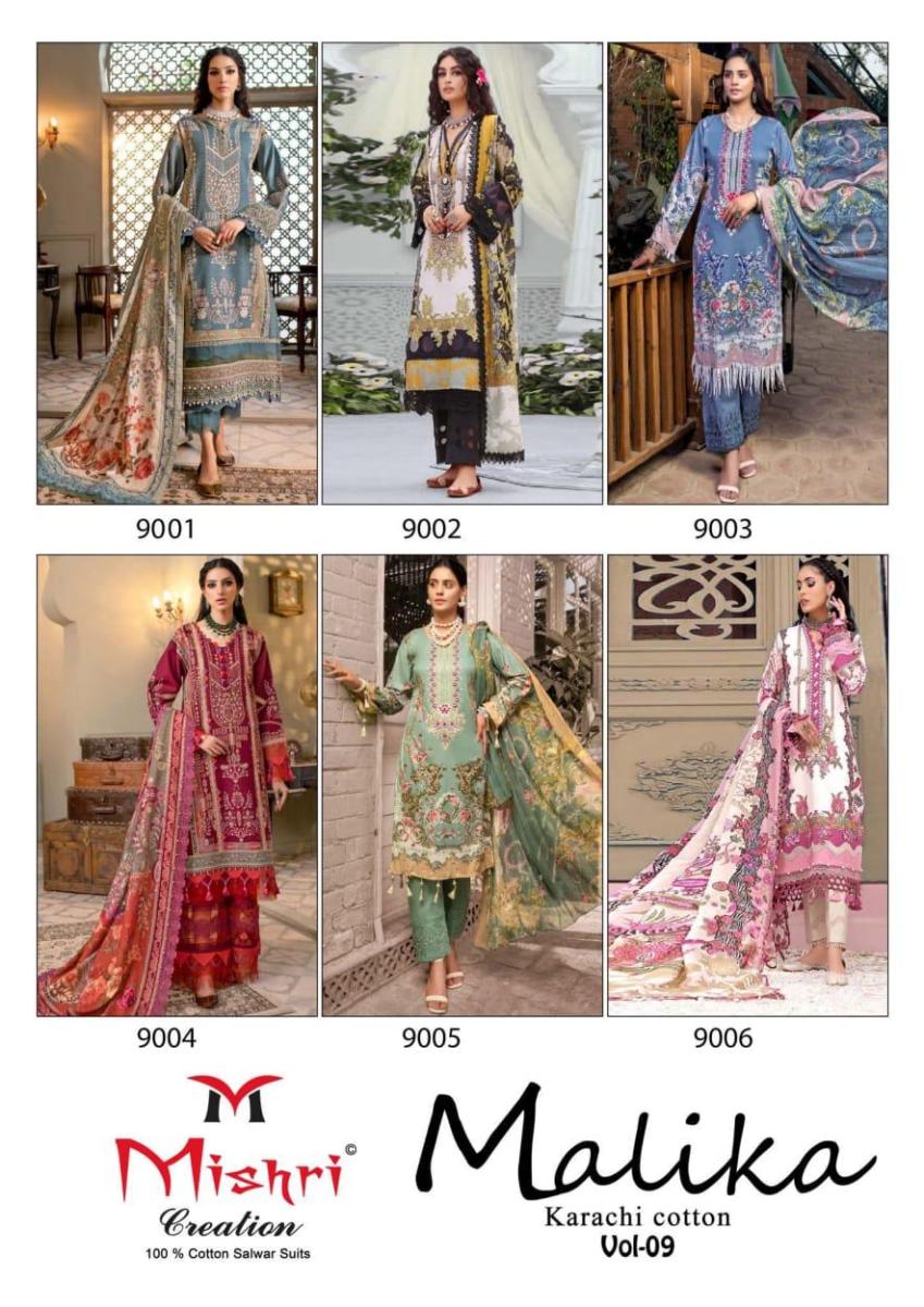 MISHRI MALIKA VOL 9 WHOLESALE