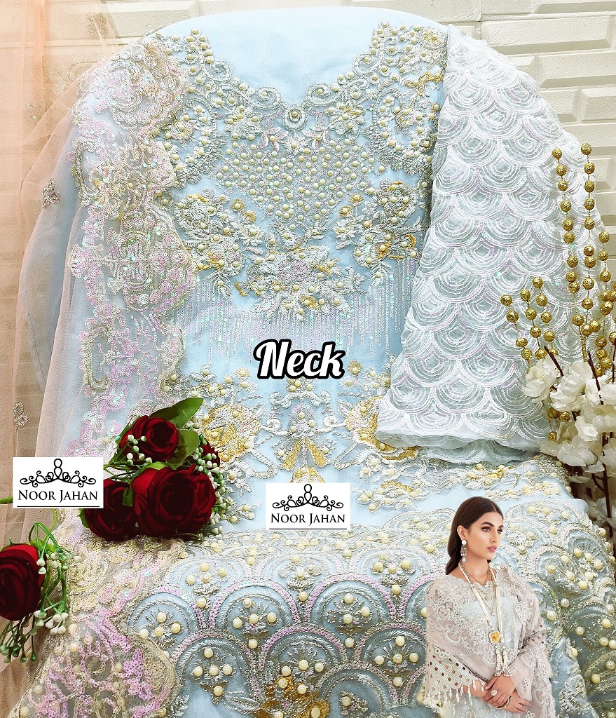 NOOR JAHAN NJ 28 SALWAR SUITS WHOLESALE