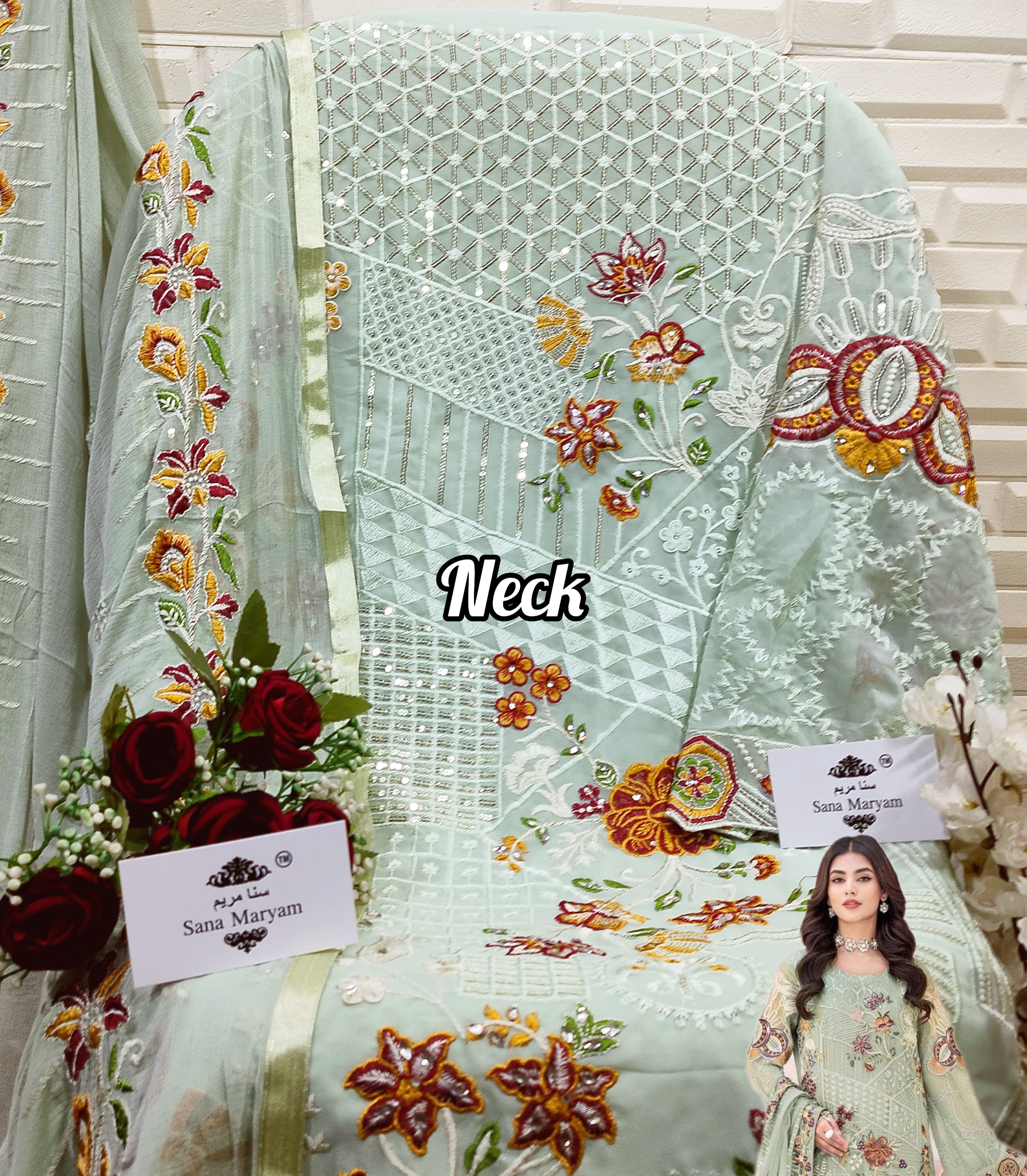 SANA MARYAM SM 164 RAMSHA SALWAR SUITS