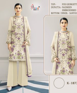 SHREE FABS K 1872 PAKISTANI SUITS IN INDIA