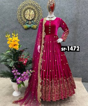 SHREE HARI SR 1472 J DESIGNER VELVET COLLECTION