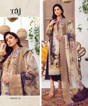 TAJ CREATIONS 121 PAKISTANI SUITS WHOLESALE