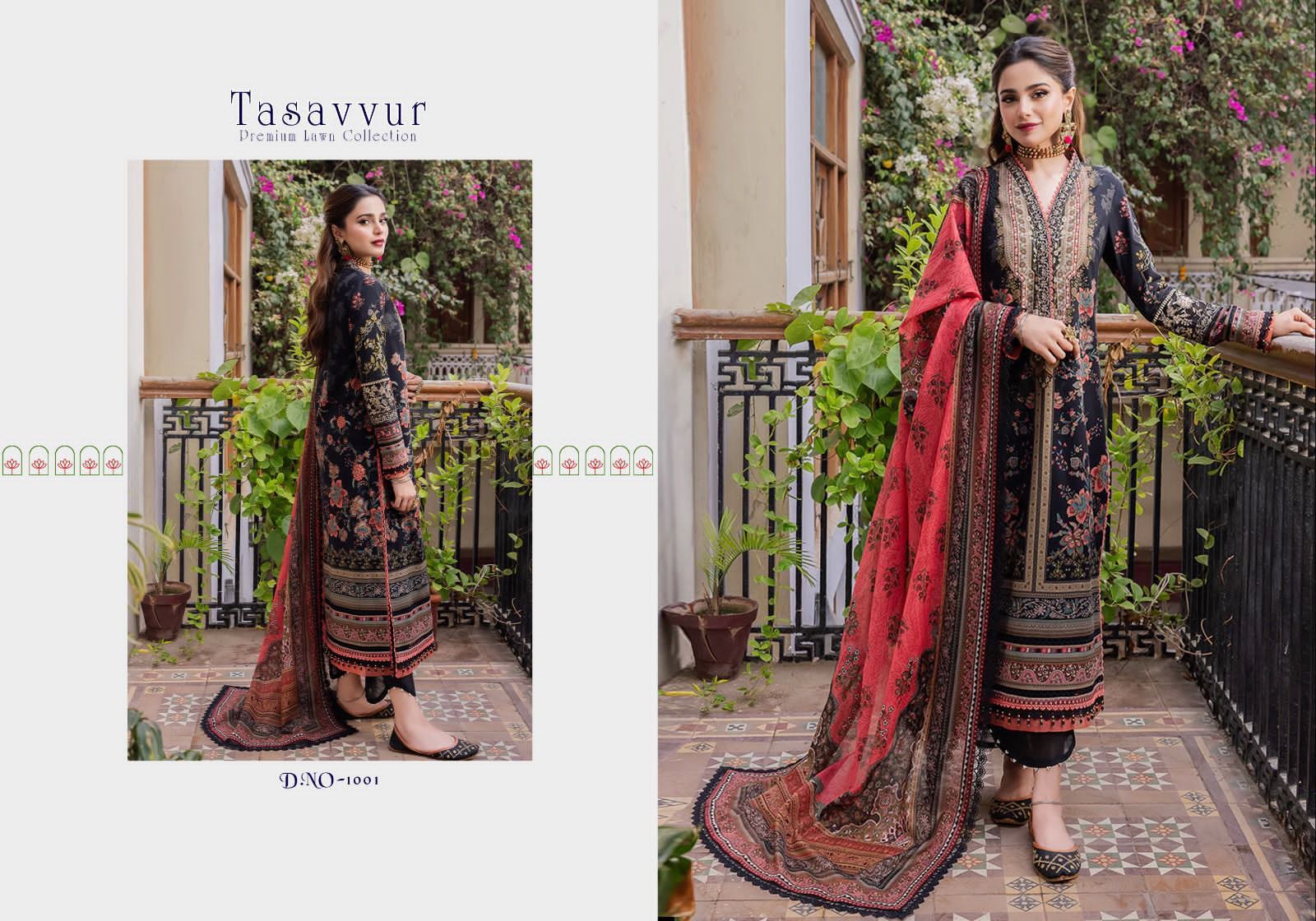 TASAVVUR VOL 1 KARACHI SUITS