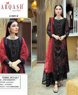 ZARQASH Z 3001 E SALWAR SUITS WHOLESALE