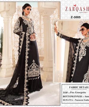 ZARQASH Z 3005 PAKISTANI SALWAR SUITS IN INDIA