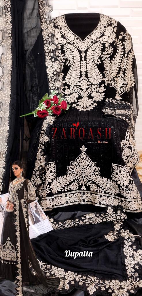 ZARQASH Z 3005 PAKISTANI SALWAR SUITS IN INDIA