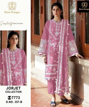 ZIAAZ DESIGNS 357 B SALWAR SUITS WHOLESALE