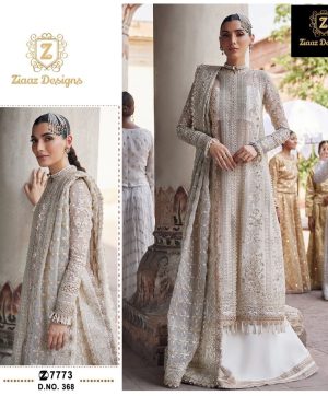 ZIAAZ DESIGNS 368 PAKISTANI SUITS WHOLESALE