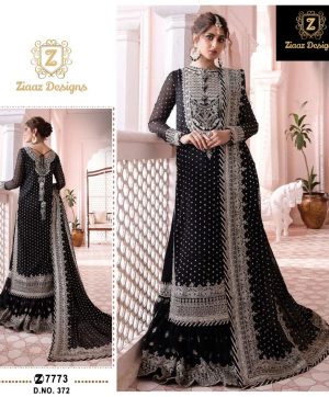 ZIAAZ DESIGNS 372 PAKISTANI SALWAR SUITS