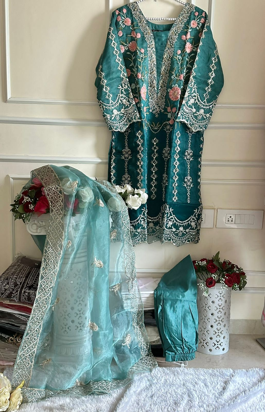 ZIAAZ DESIGNS 373 A PAKISTANI SUITS IN INDIA