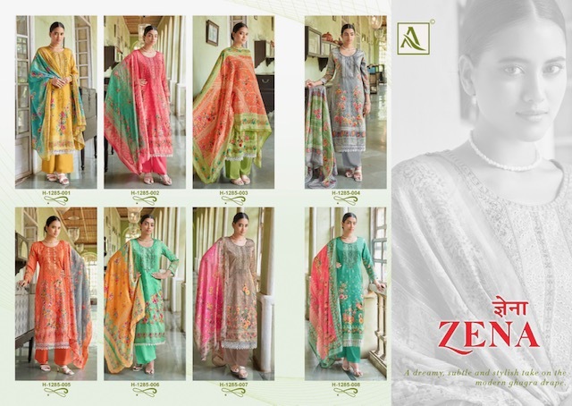 ALOK SUIT ZENA EMBROIDERED SALWAR SUITS