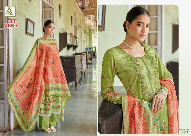 ALOK SUIT ZENA EMBROIDERED SALWAR SUITS