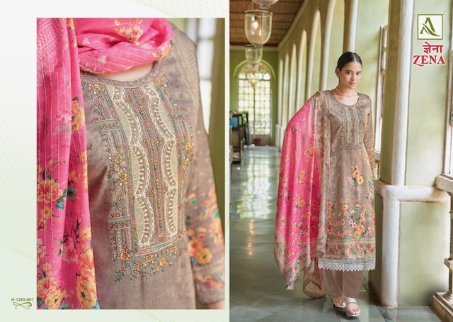 ALOK SUIT ZENA EMBROIDERED SALWAR SUITS