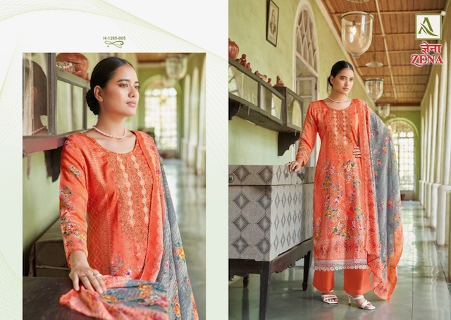 ALOK SUIT ZENA EMBROIDERED SALWAR SUITS