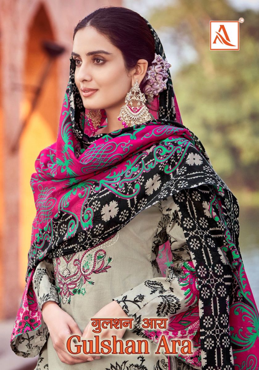 ALOK SUITS GULSHAN ARA WHOLESALE