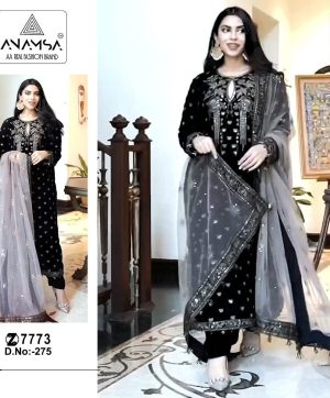 ANAMSA 275 VELVET SUITS MANUFACTURER