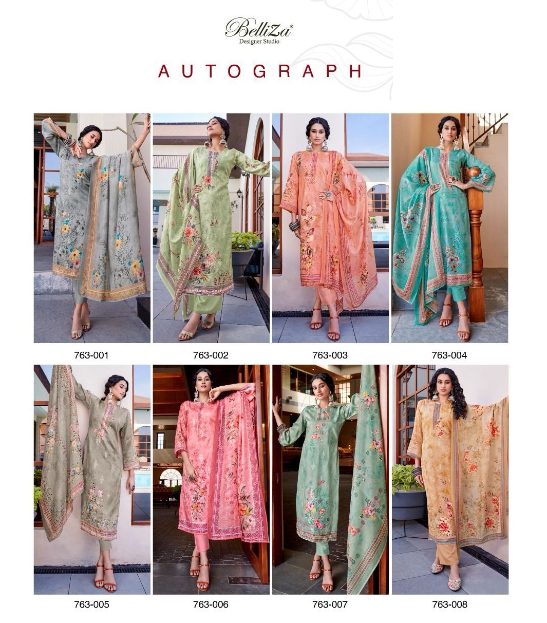 BELLIZA DESIGNER AUTOGRAPH SUITS WHOLESALE