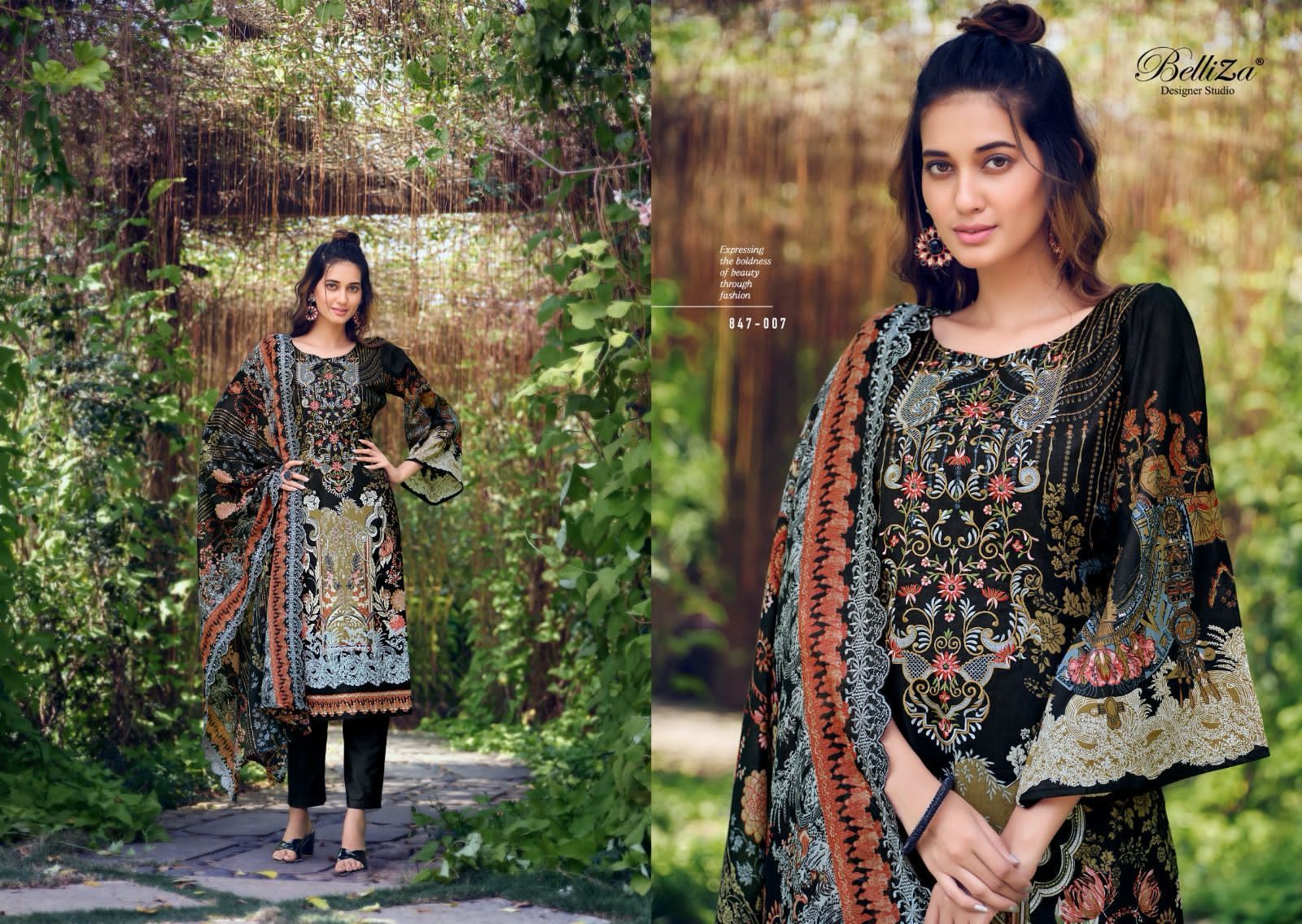 BELLIZA GUZARISH SALWAR SUITS WHOLESALE