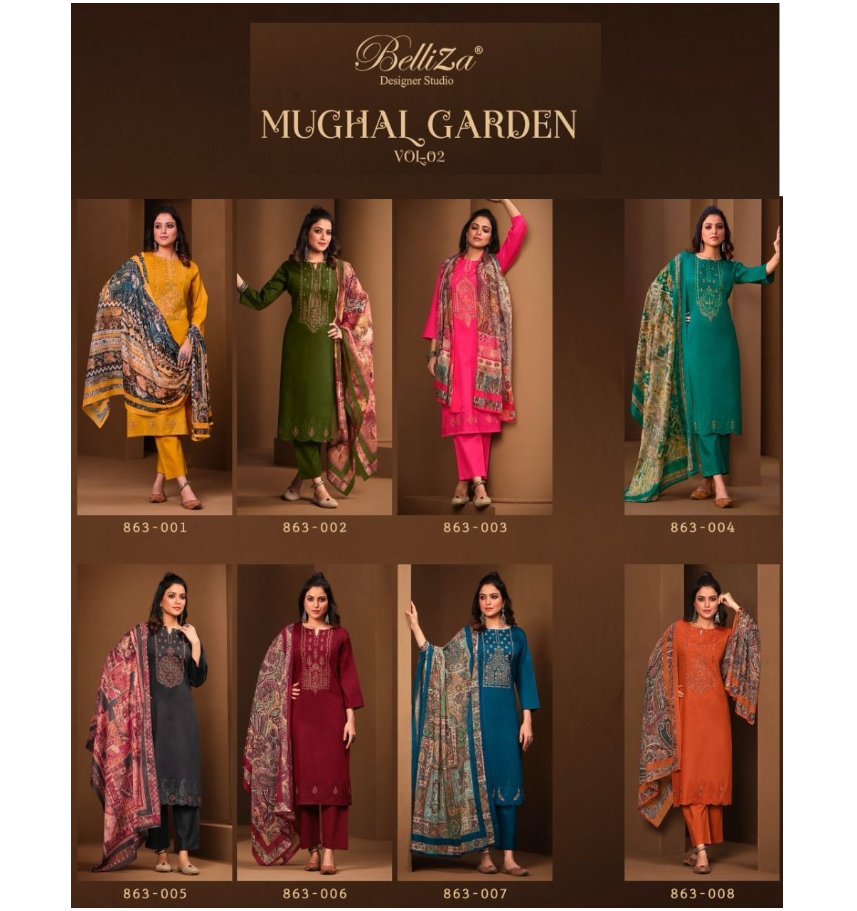 BELLIZA MUGHALGARDEN VOL 2 WHOLESALE