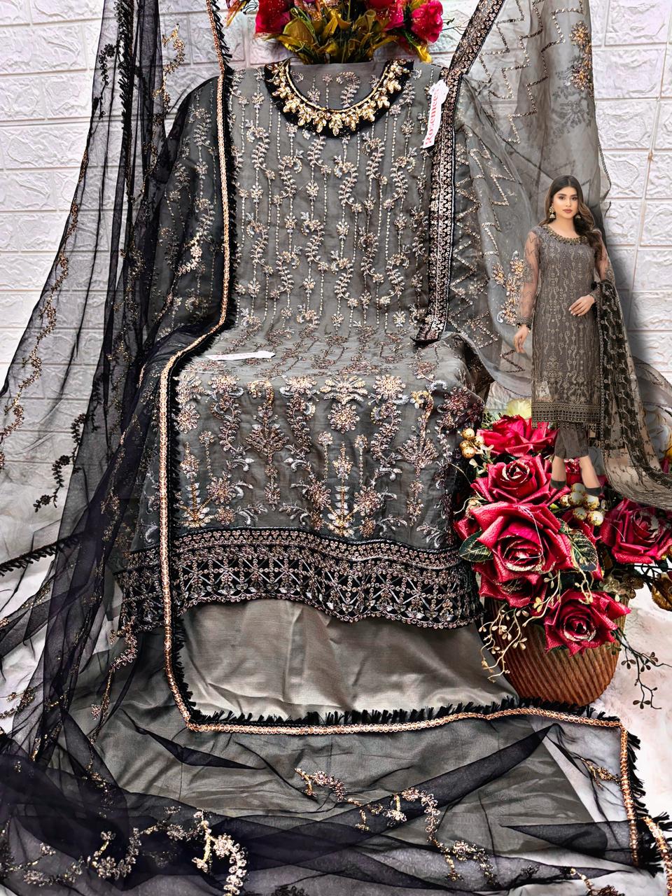 FEPIC C 1678 ROSEMEEN PAKISTANI SUITS