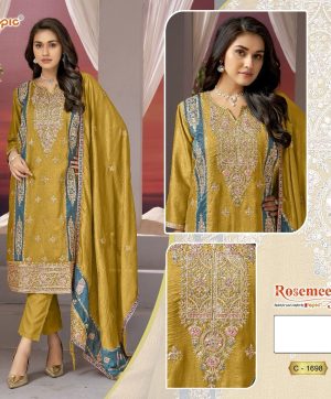 FEPIC C 1698 ROSEMEEN PAKISTANI SUITS IN INDIA