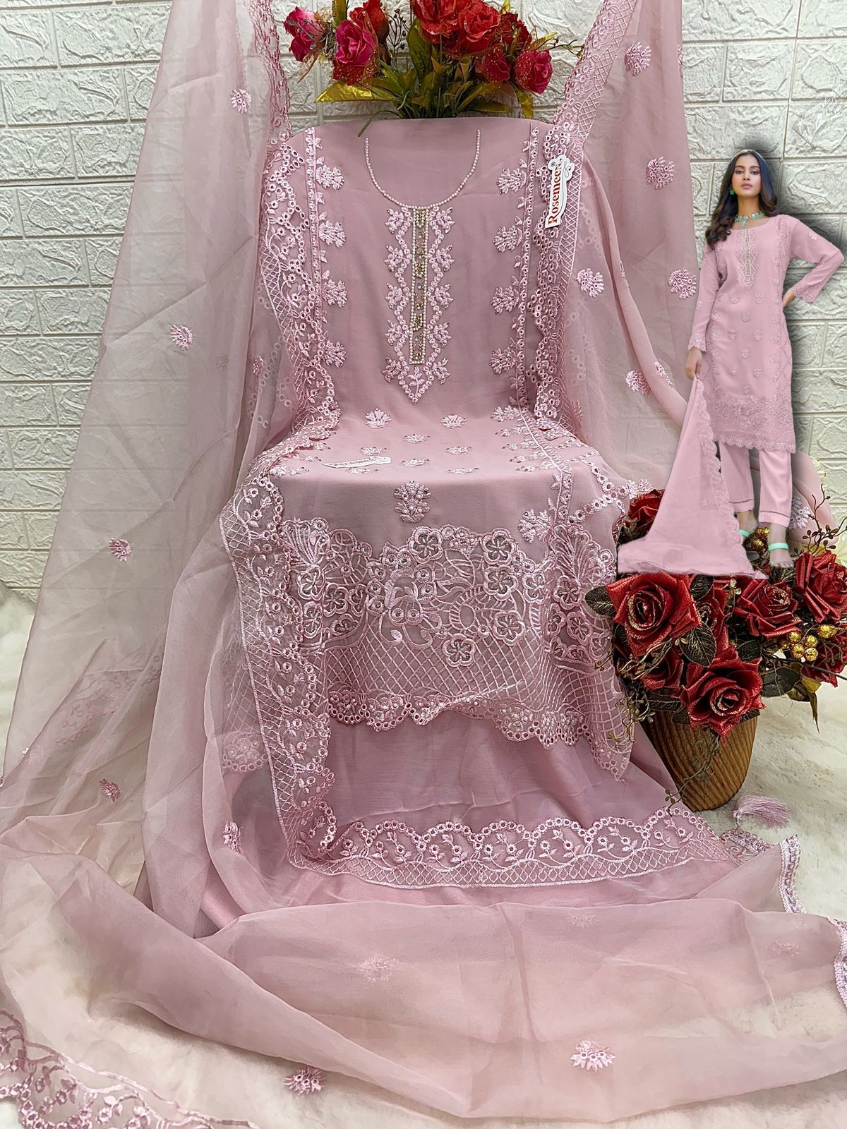 FEPIC C 1719 ROSEMEEN SERIES PAKISTANI SUITS