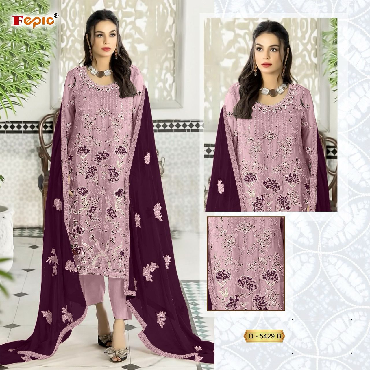 FEPIC D 5429 ROSEMEEN SERIES SALWAR SUITS