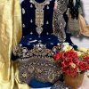 FEPIC V 17016 C ROSEMEEN VELVET PAKISTANI SUITS